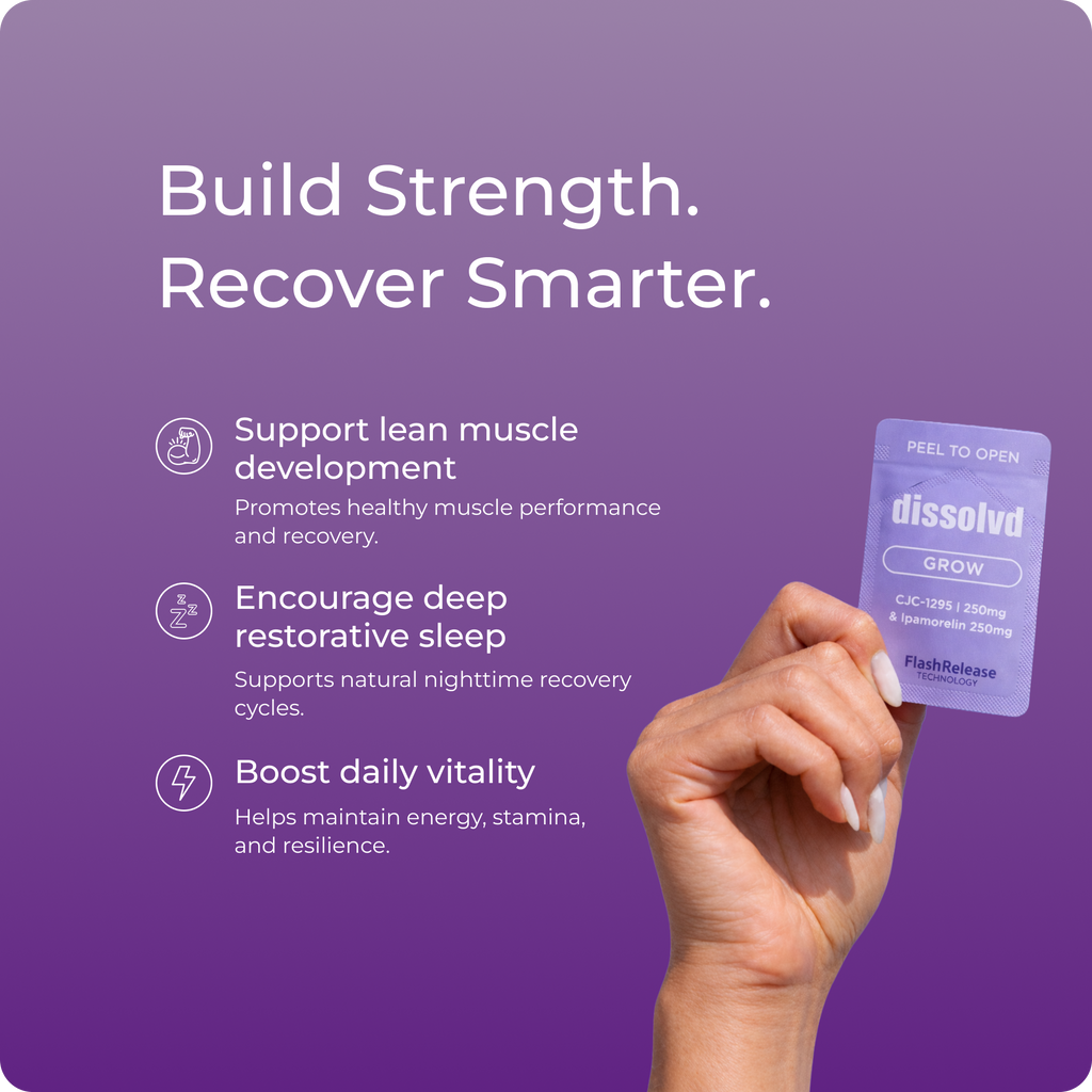 Grow – dissolvd oral strips