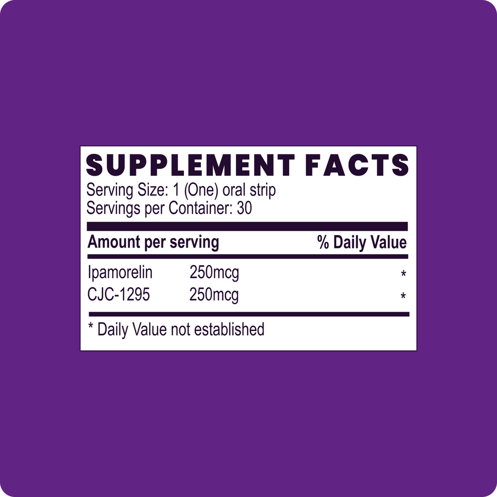 Grow – dissolvd oral strips