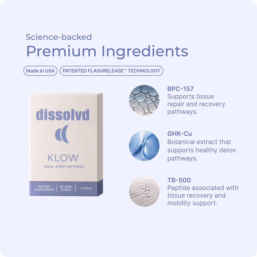 Klow – dissolvd oral strips