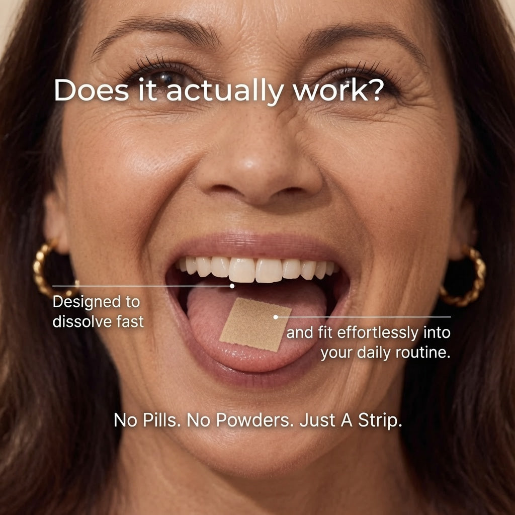Connect – dissolvd oral strips